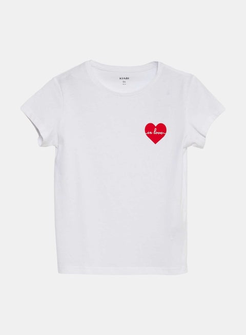 Printed Jersey Knit T-Shirt